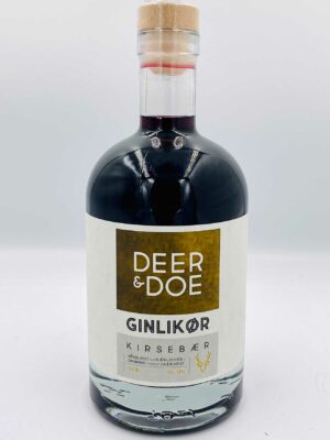 Deer & Doe Ginlikør med kirsebær