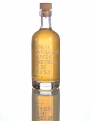 Nordisk Akvavit med Grantræ, Enebærbusk, Citrus & Vild Rose - 38% vol.