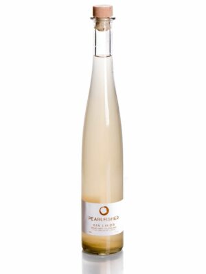 Pearlfisher Gin Likør med Stikkelsbær, Hyldeblomst, Citron, Kamilleblomst & Ingefær, 500 ml