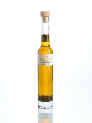 Rapsolie med Timian & Enebær