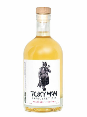 FOXYMAN infuceret Gin med rabarber + ingefær