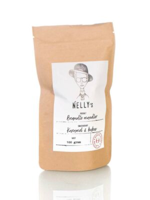 Nelly's Brændte mandler med karamel & kakao