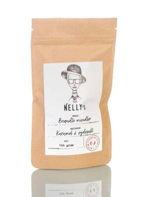 Nelly's Brændte mandler med karamel & sydesalt