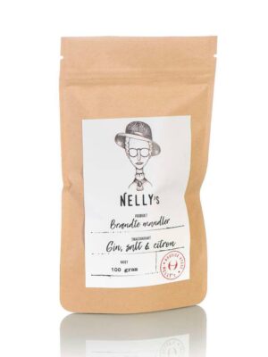 Nelly's Brændte mandler med gin, salt & citron